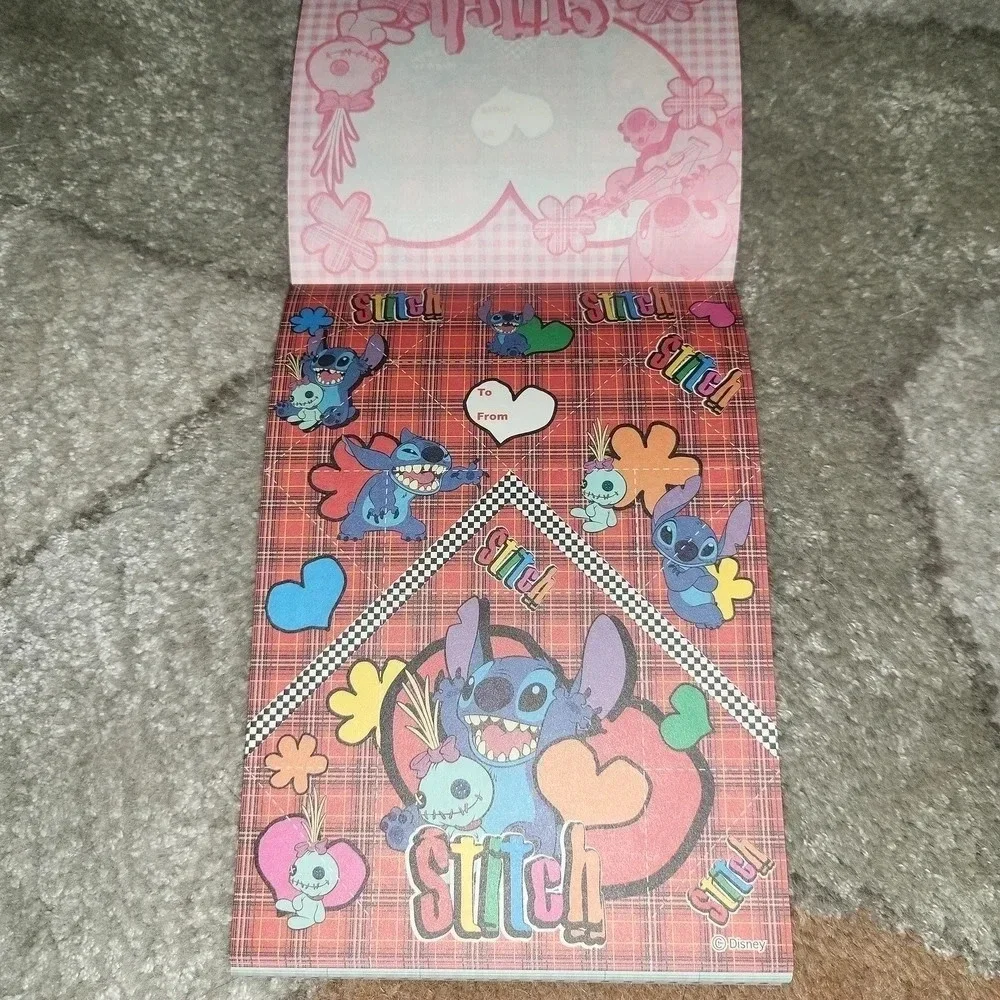 Disney stitch notepad